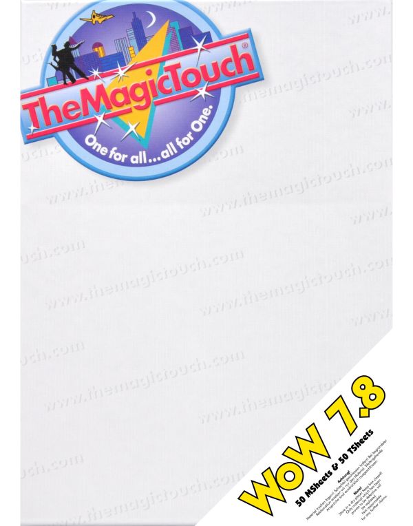 The Magic Touch WoW 7.8 Transfer Paper A4XL  WOW78A4XL WOW78A4XL