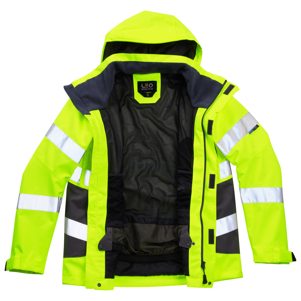 LEO EXMOOR Breathable Hi-Vis Jacket