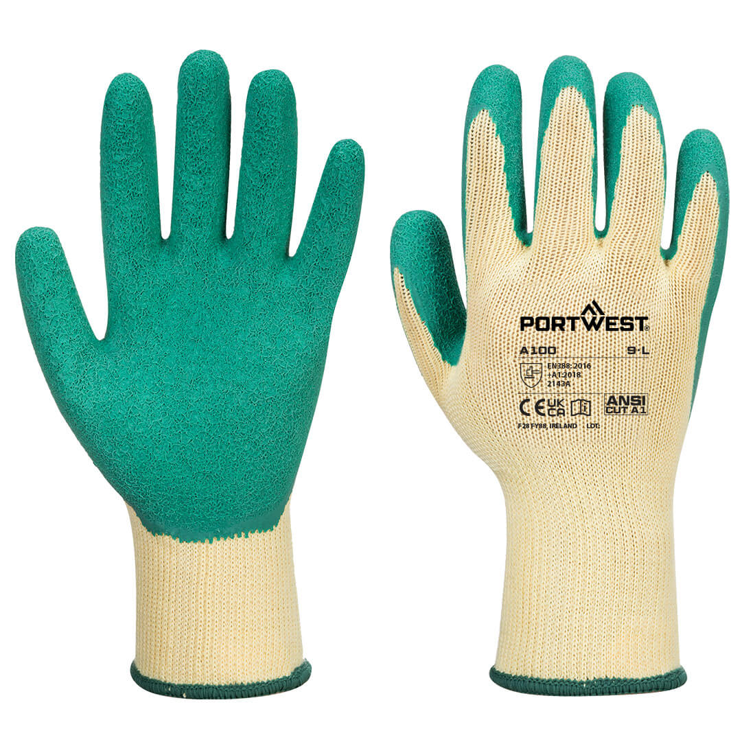 Portwest Grip Latex Glove A100