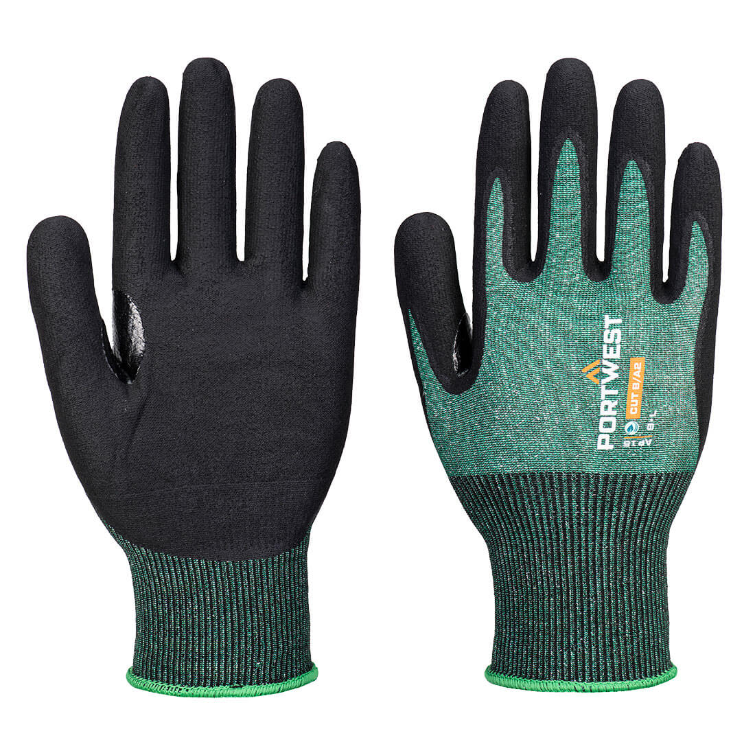 Portwest Cut B18 Eco Nitrile Glove (Pack of 12 Pairs) AP15