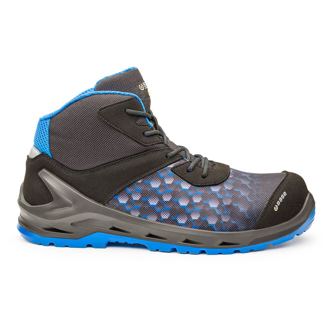 BASE I-Robox Blue Top S3 ESD SRC Safety Footwear B1209