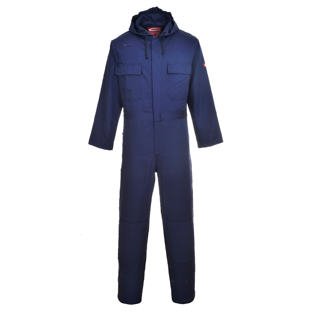 Portwest Flame Resistant Bizweld Hooded Coverall BIZ6