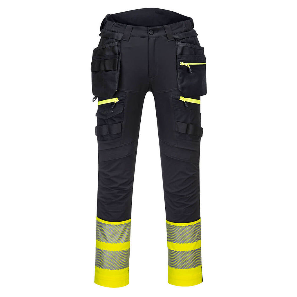 Portwest DX4 Hi-Vis Detachable Holster Pocket Trousers DX445