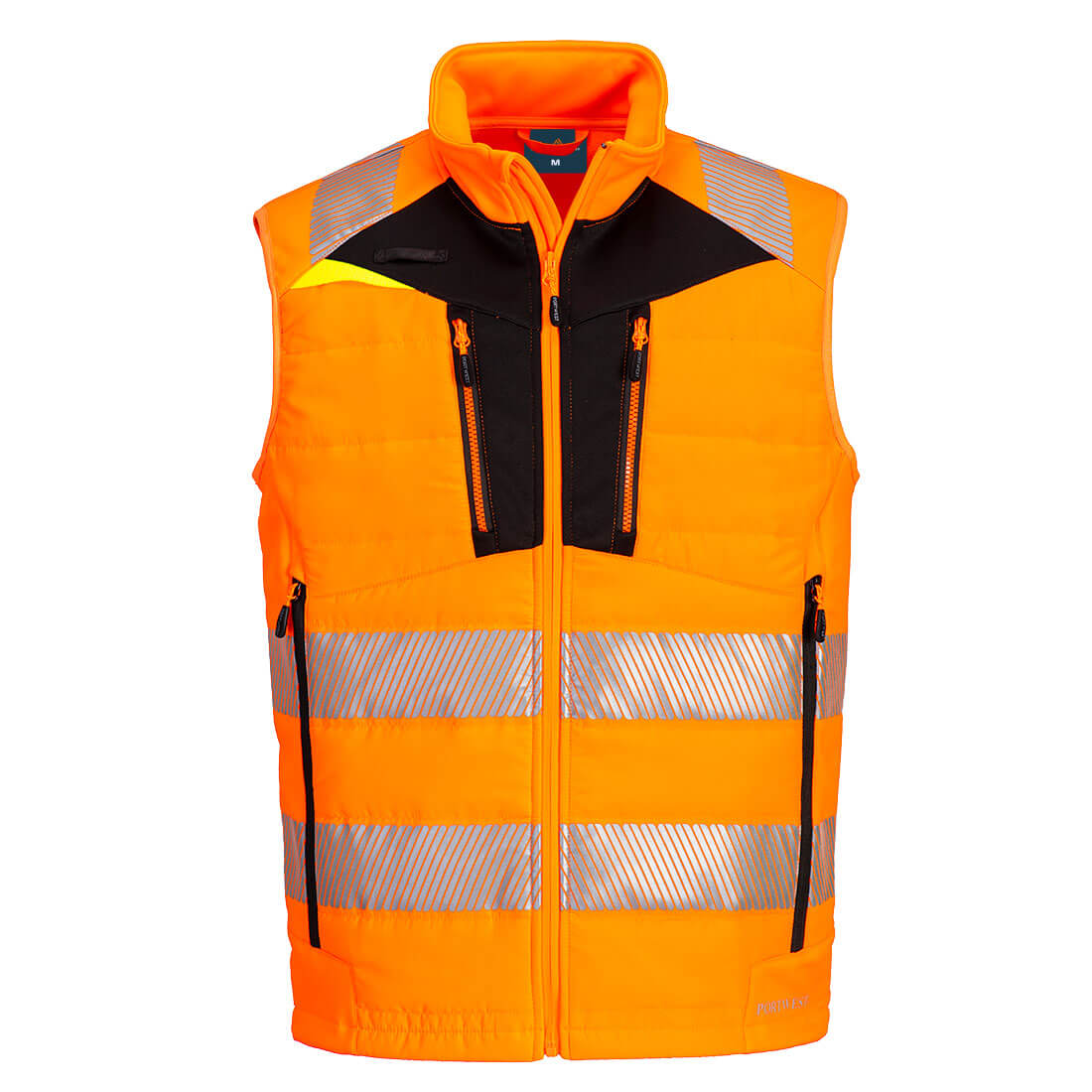 Portwest DX4 Hi-Vis Hybrid Baffle Bodywarmer DX479