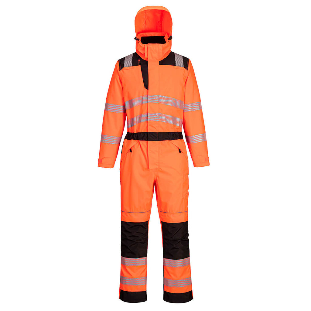 Portwest Hi-Vis Rain Coverall PW355