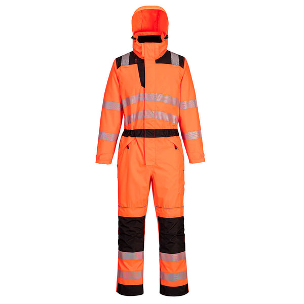 Portwest Hi-Vis Rain Coverall PW355