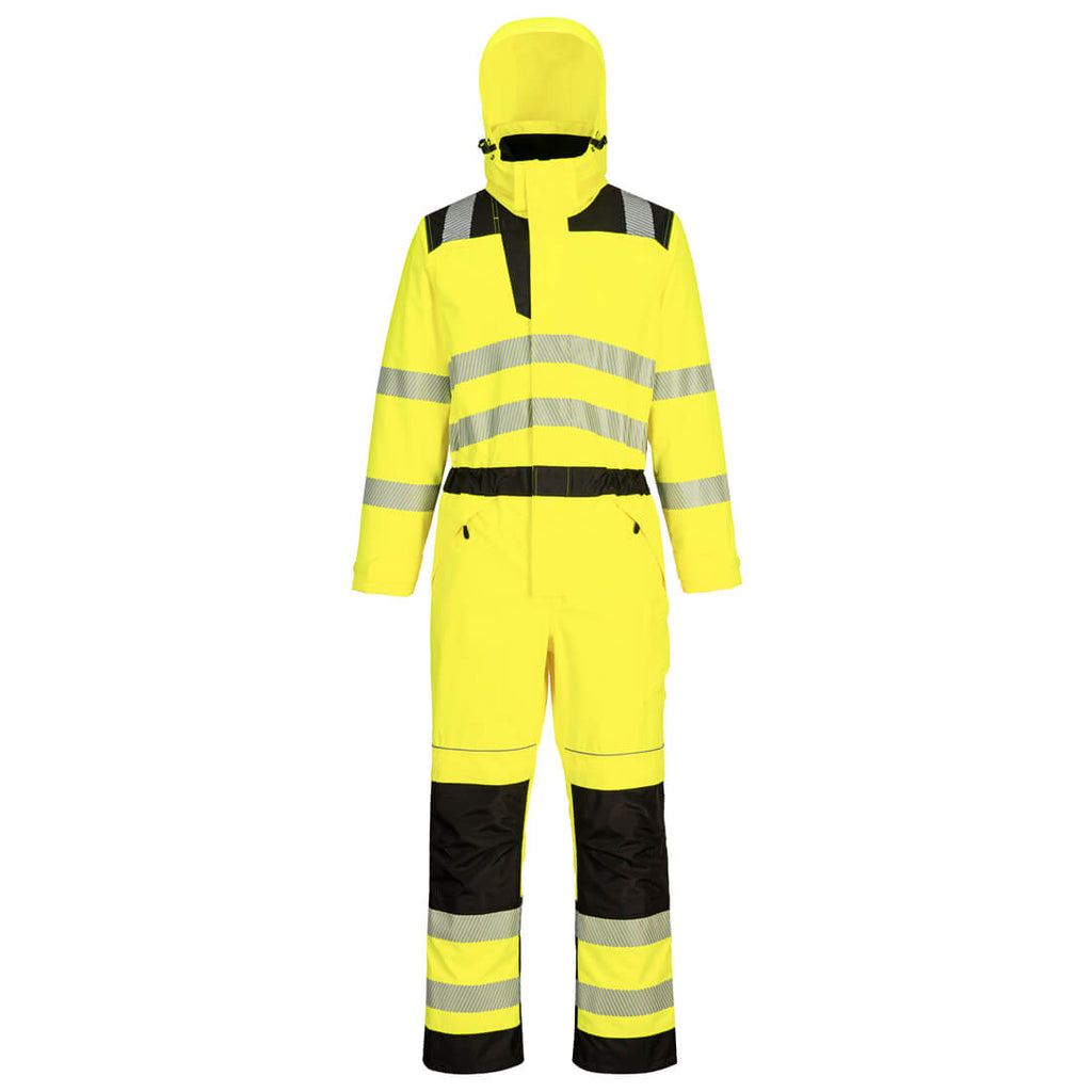 Portwest Hi-Vis Rain Coverall PW355