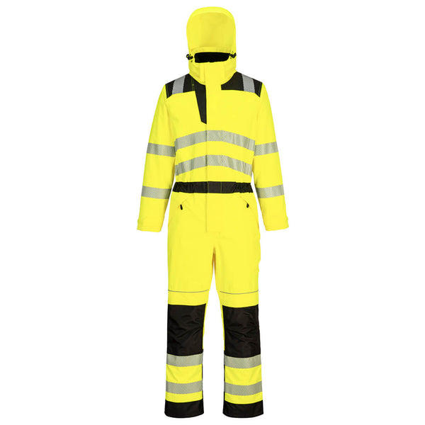 Portwest Hi-Vis Rain Coverall PW355