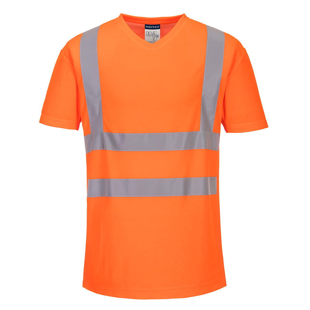 Portwest Hi-Vis Mesh Insert T-Shirt Short Sleeve S179