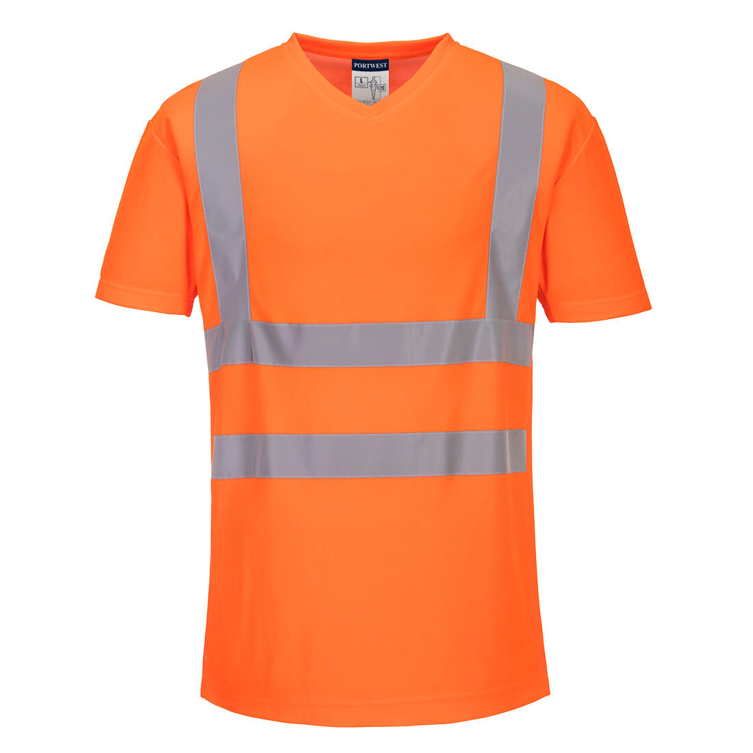 Portwest Hi-Vis Mesh Insert T-Shirt Short Sleeve S179