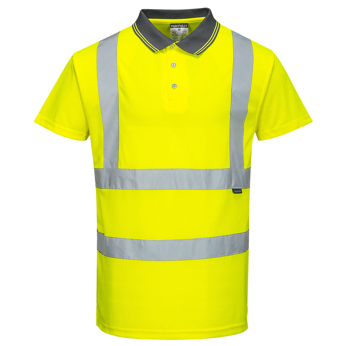 Portwest Hi-Vis Polo Shirt Short Sleeve S477