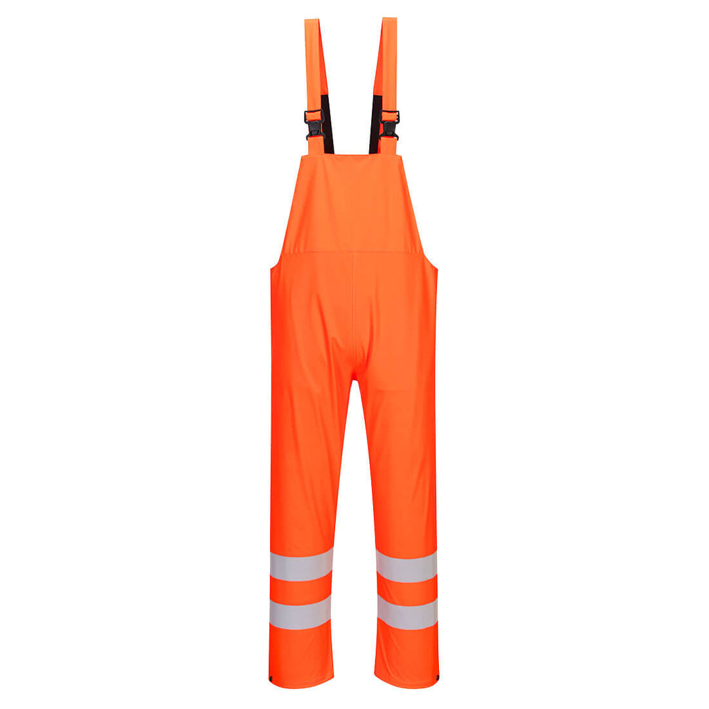 Portwest Sealtex Ultra Hi-Vis Rain Bib and Brace S497