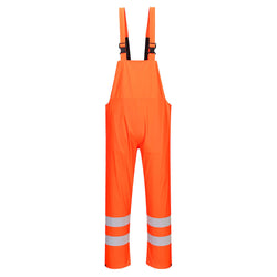 Portwest Sealtex Ultra Hi-Vis Rain Bib and Brace S497
