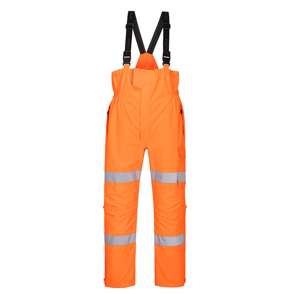 Portwest Hi-Vis Extreme Rain Bib and Brace S594