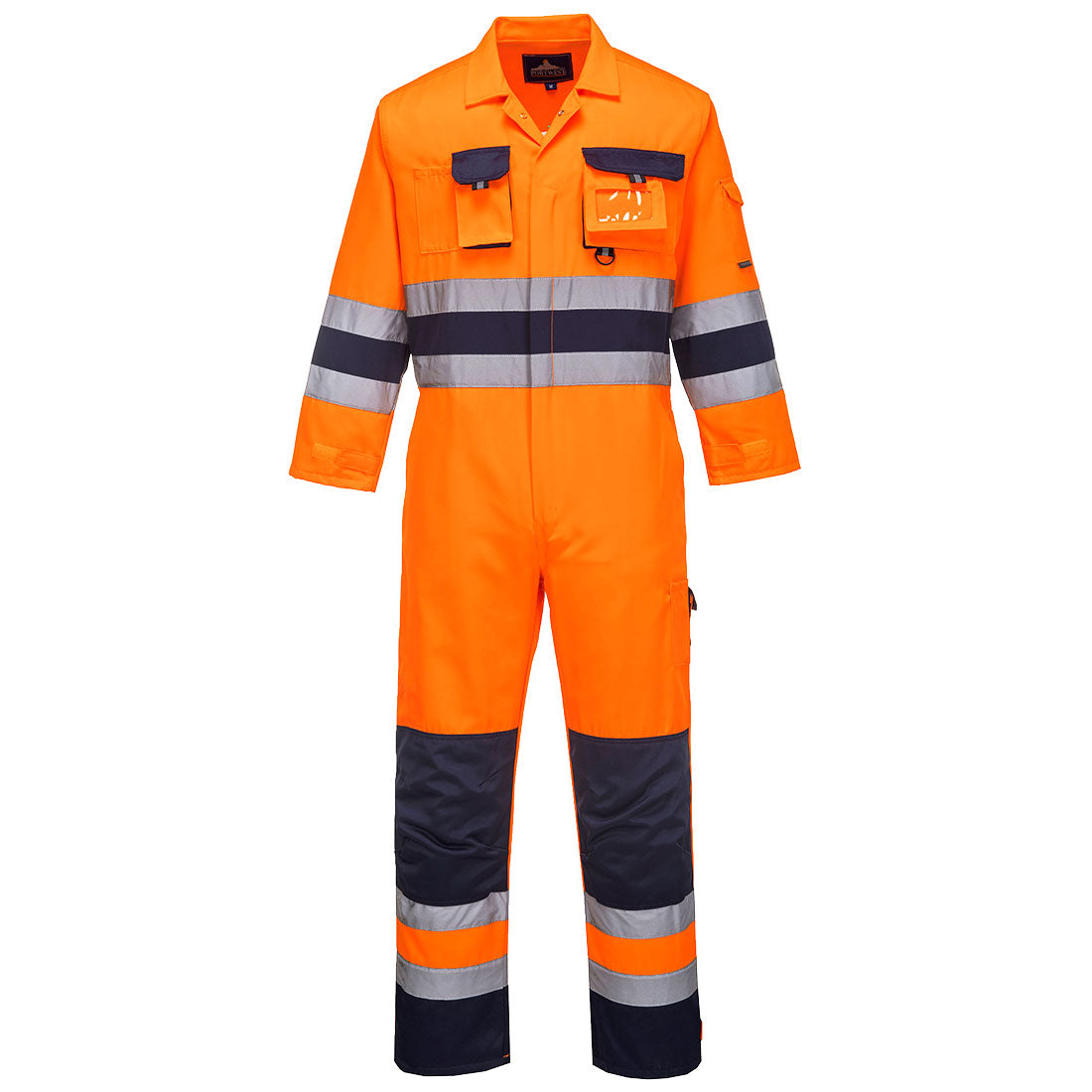 Portwest Nantes Hi-Vis Contrast Work Coverall TX55