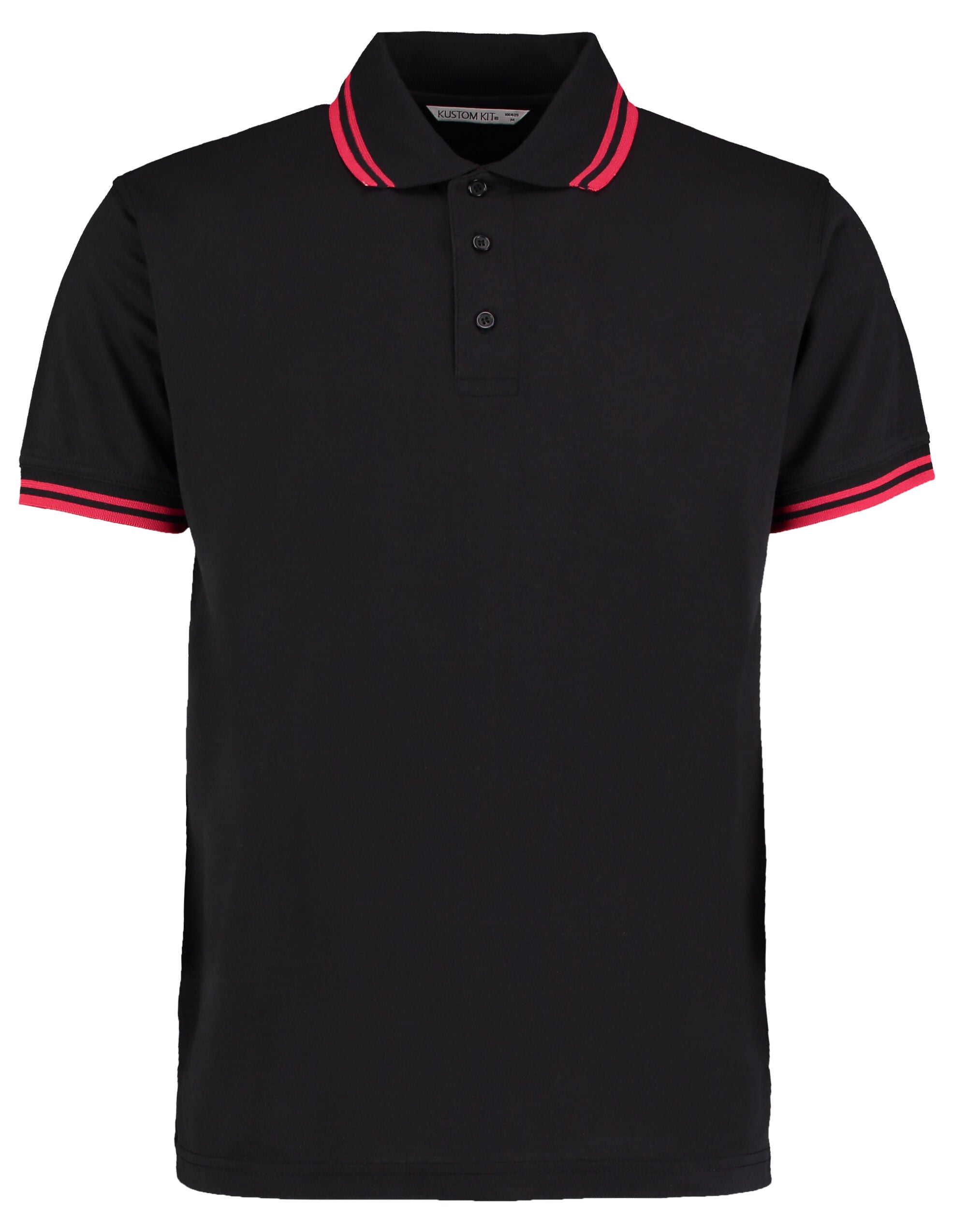 Kustom Kit Classic Tipped Collar Poloshirt KK409
