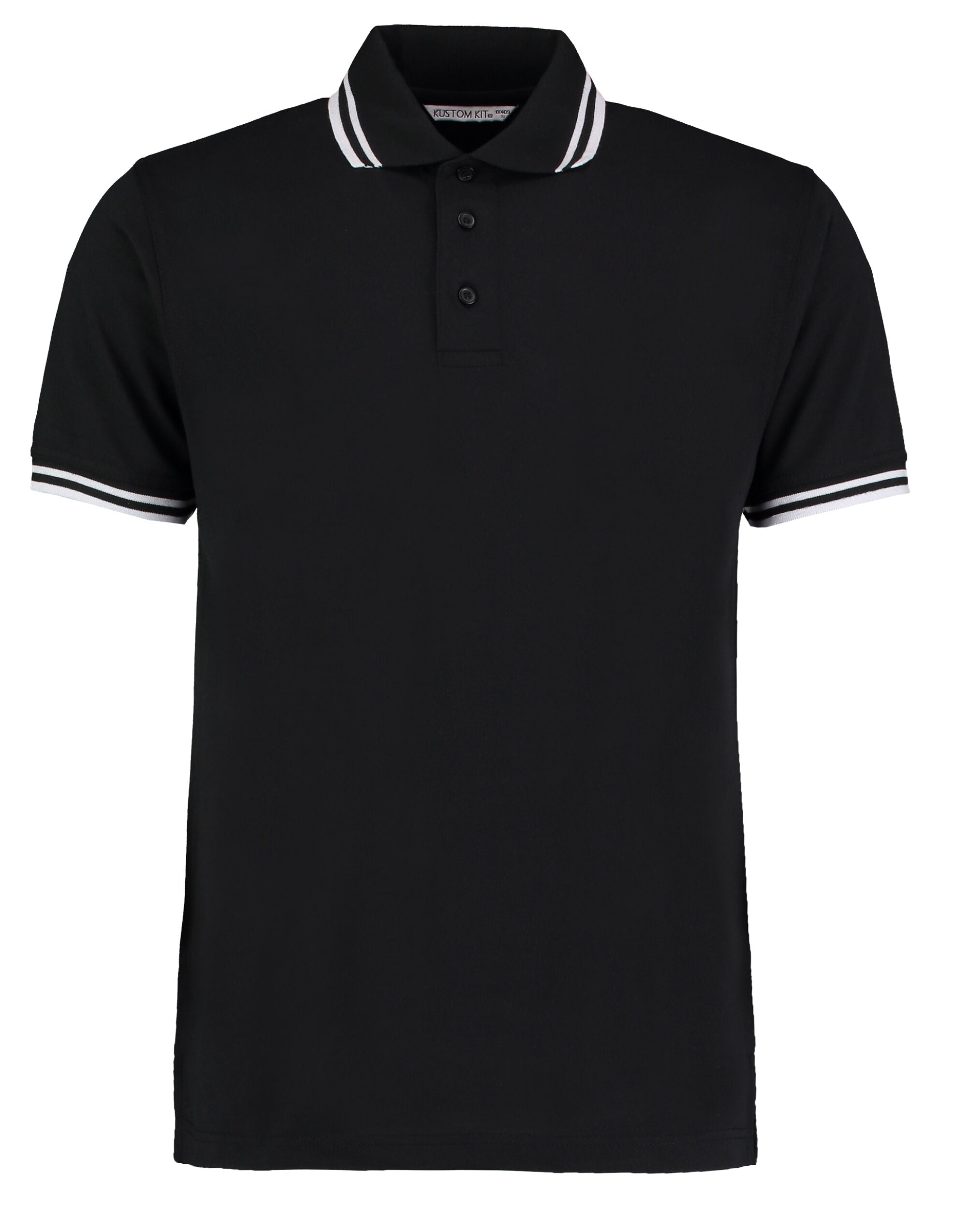 Kustom Kit Classic Tipped Collar Poloshirt KK409