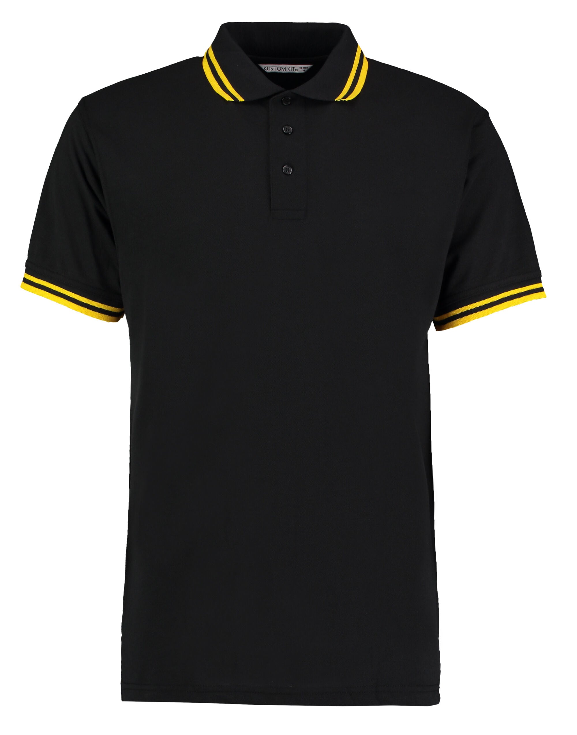 Kustom Kit Classic Tipped Collar Poloshirt KK409