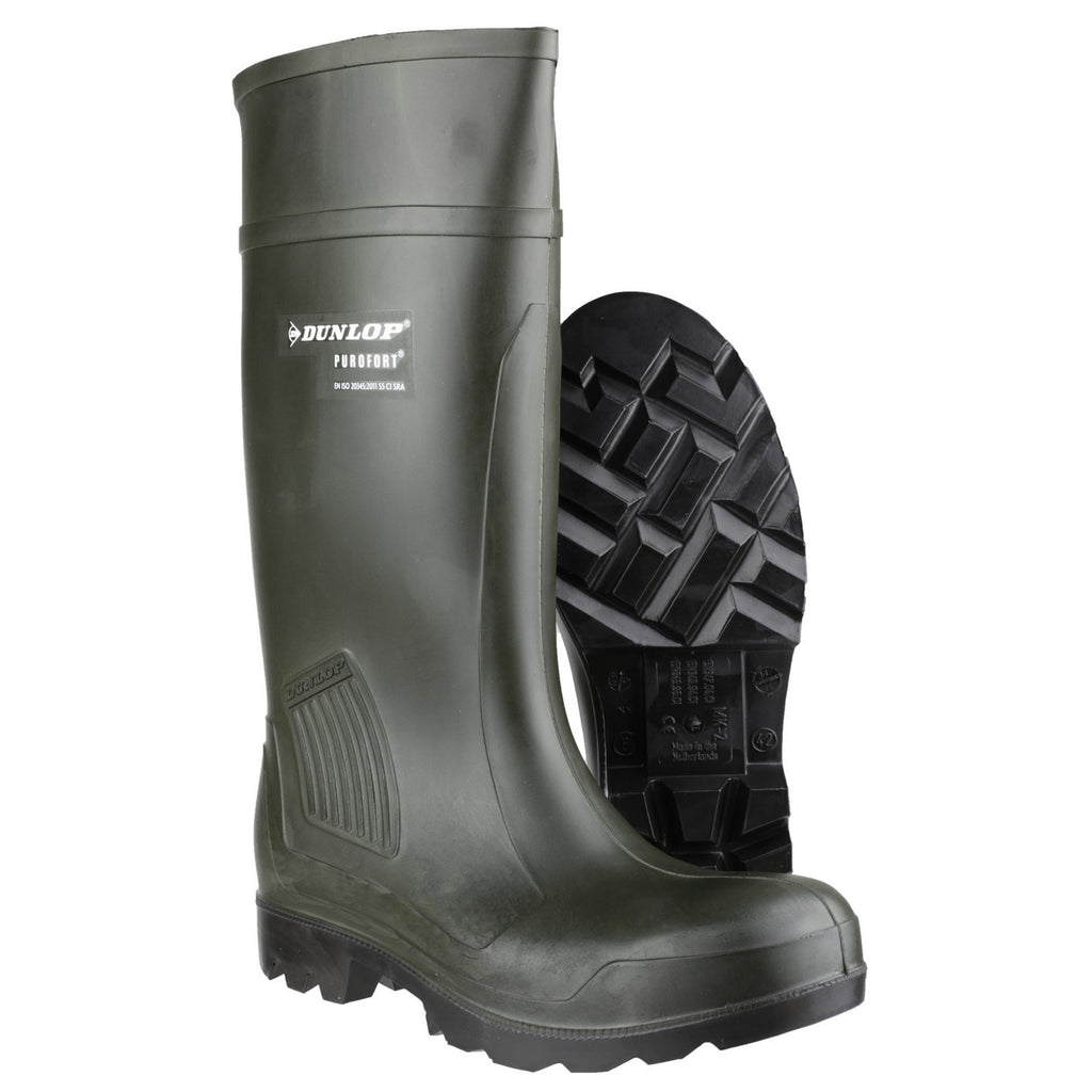 Dunlop Unisex PurofortÂ Professional Full Safety Wellington