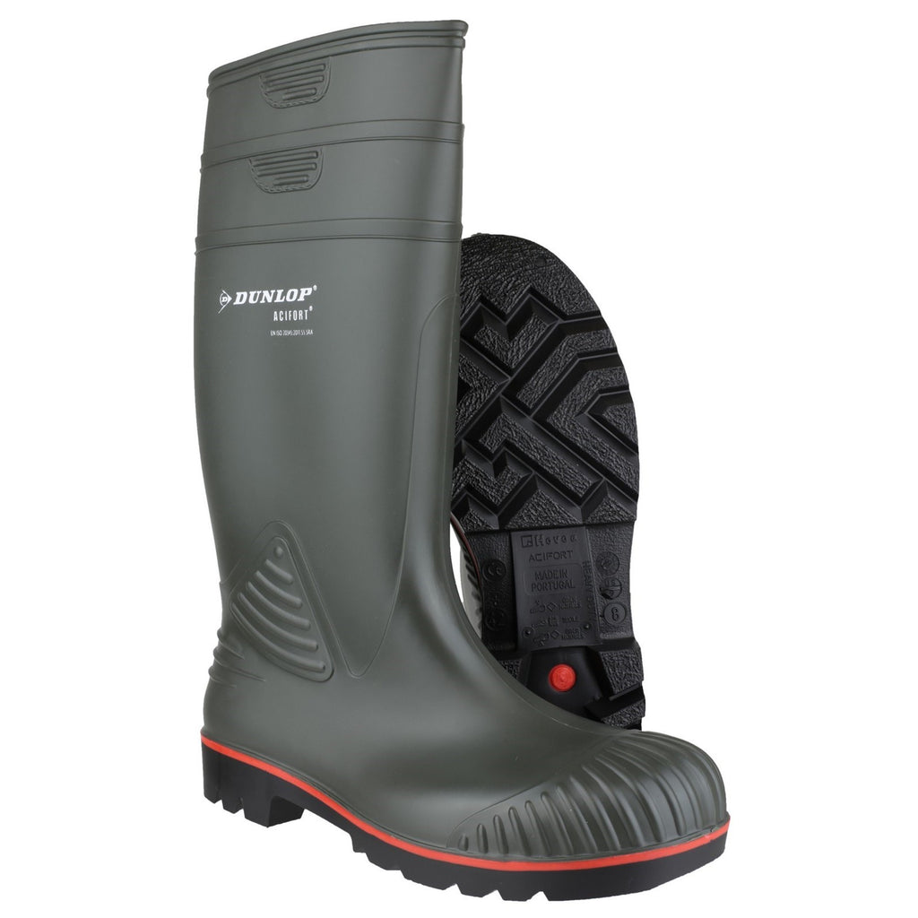 Dunlop Men's Acifort Heavy Duty Full Safety Wellington