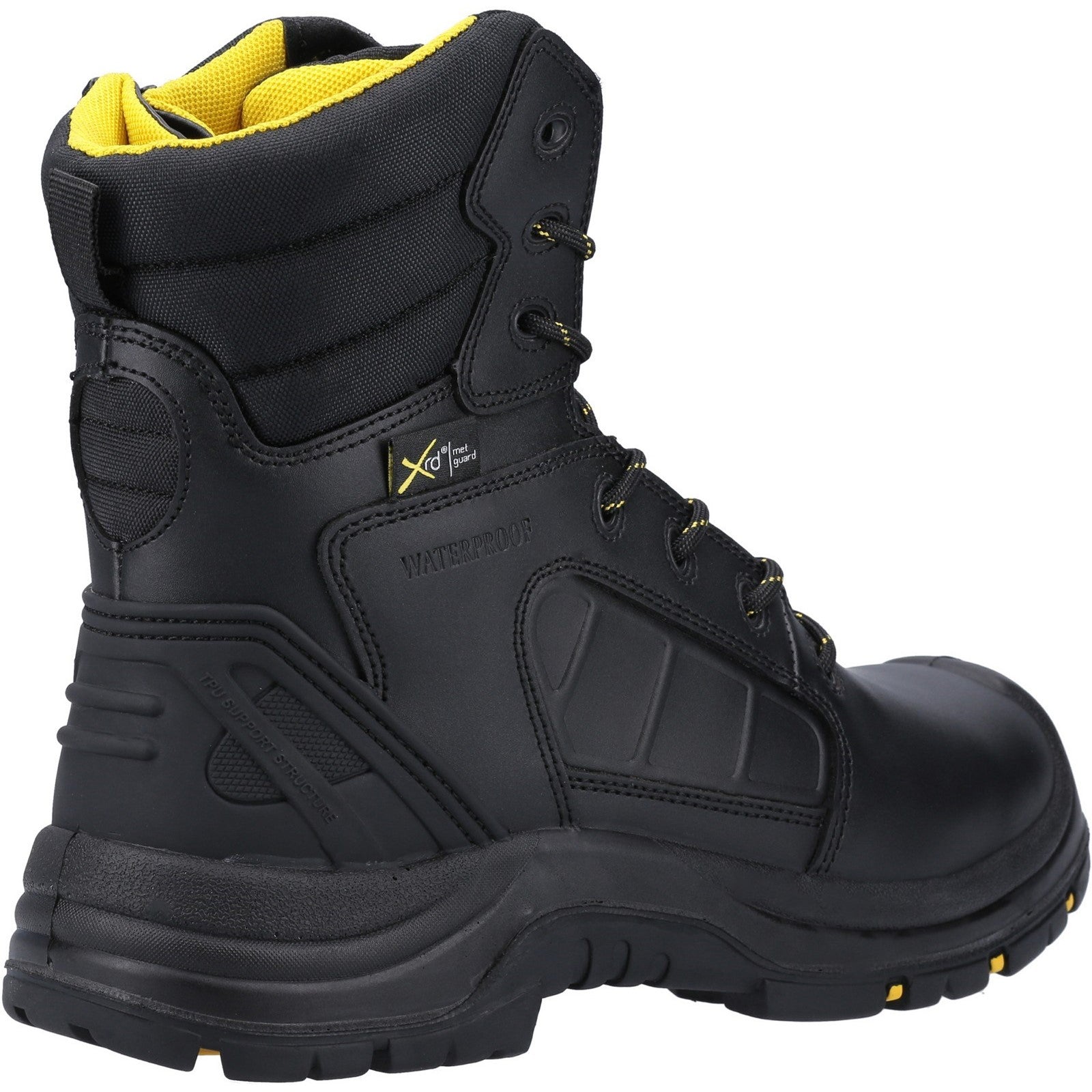 Amblers Safety Men's AS350C Berwyn Hi-Leg Waterproof Metal Free Metatarsal Safety Boot