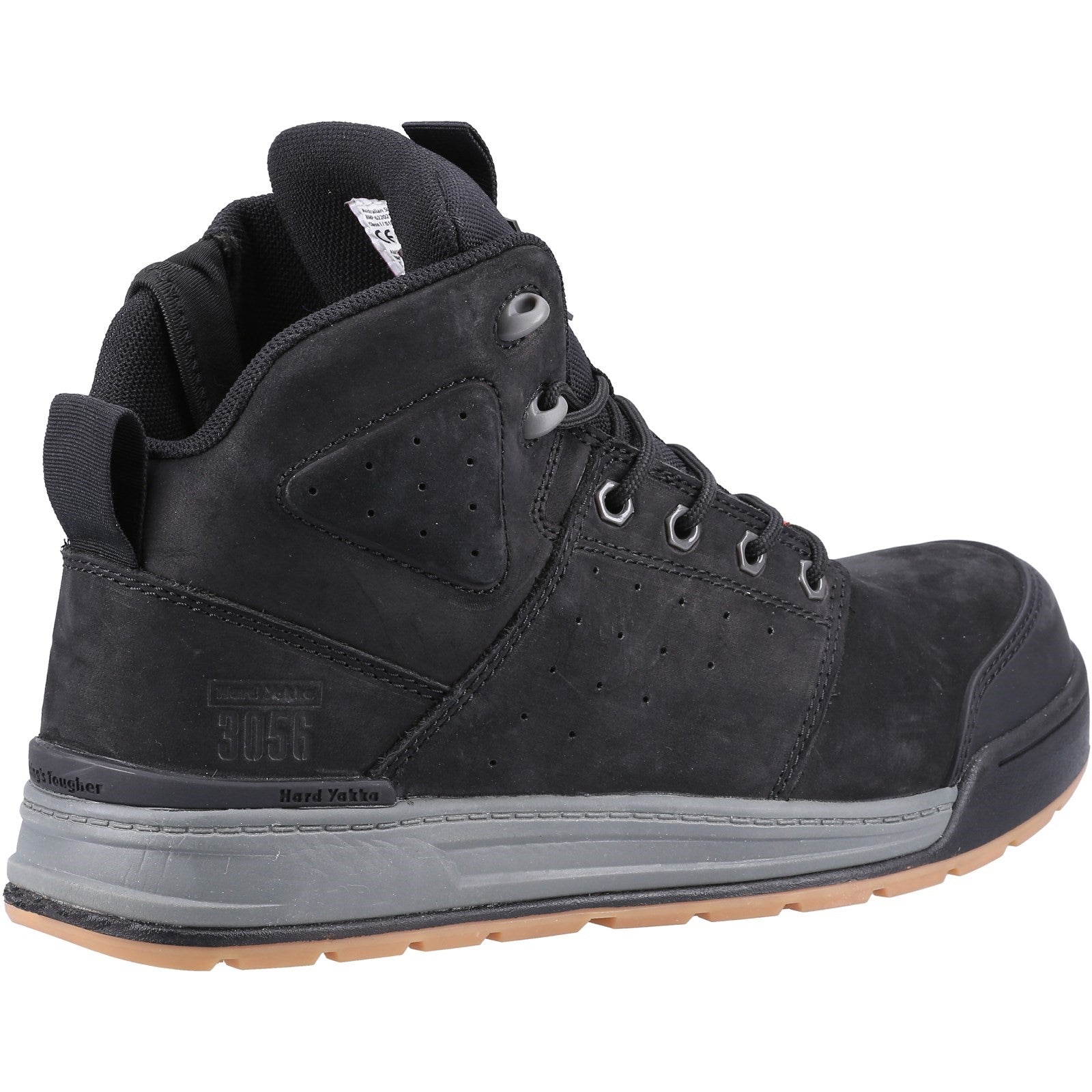 Hard Yakka Men's 3056 Lace Zip Safety Boot