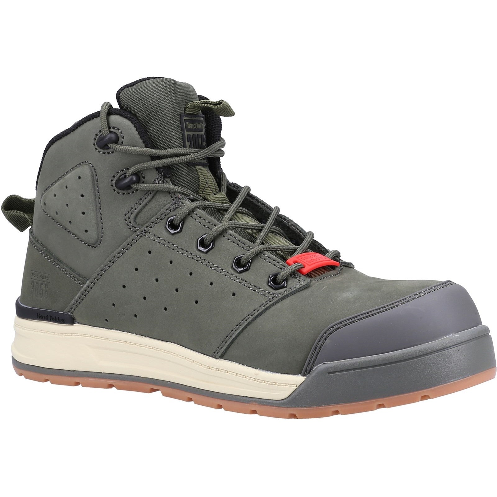 Hard Yakka Men's 3056 Lace Zip Safety Boot