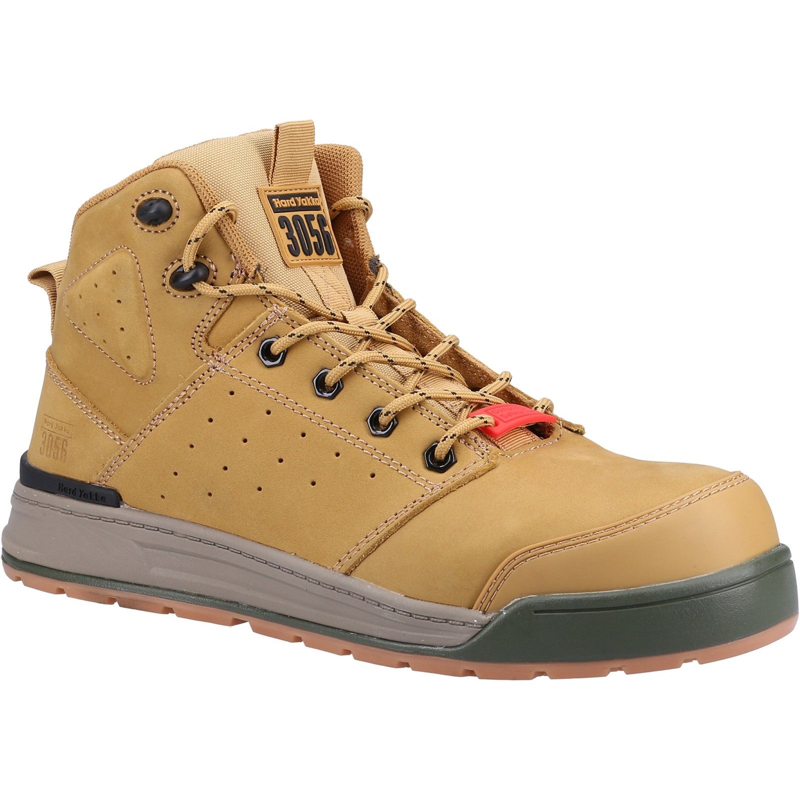 Hard Yakka Men's 3056 Lace Zip Safety Boot