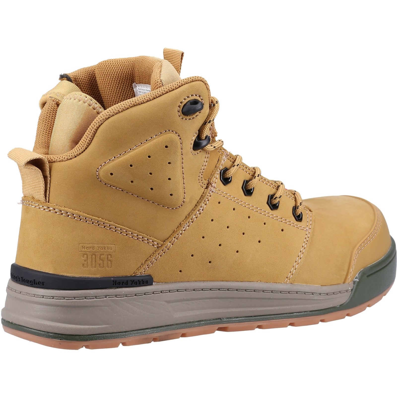 Hard Yakka Men's 3056 Lace Zip Safety Boot