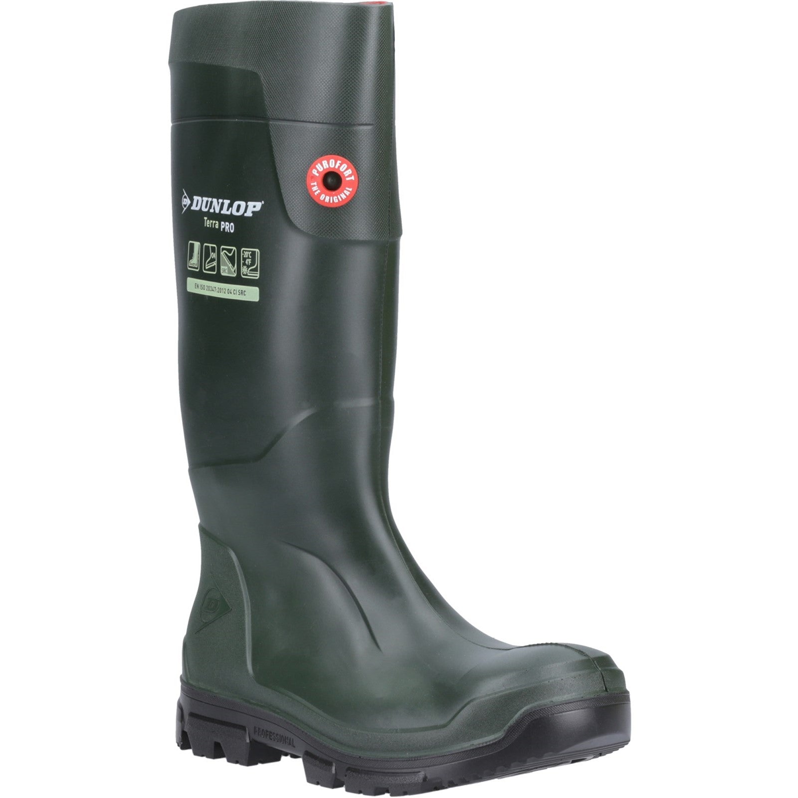 Dunlop Men's TerraPro Full Safety Wellington