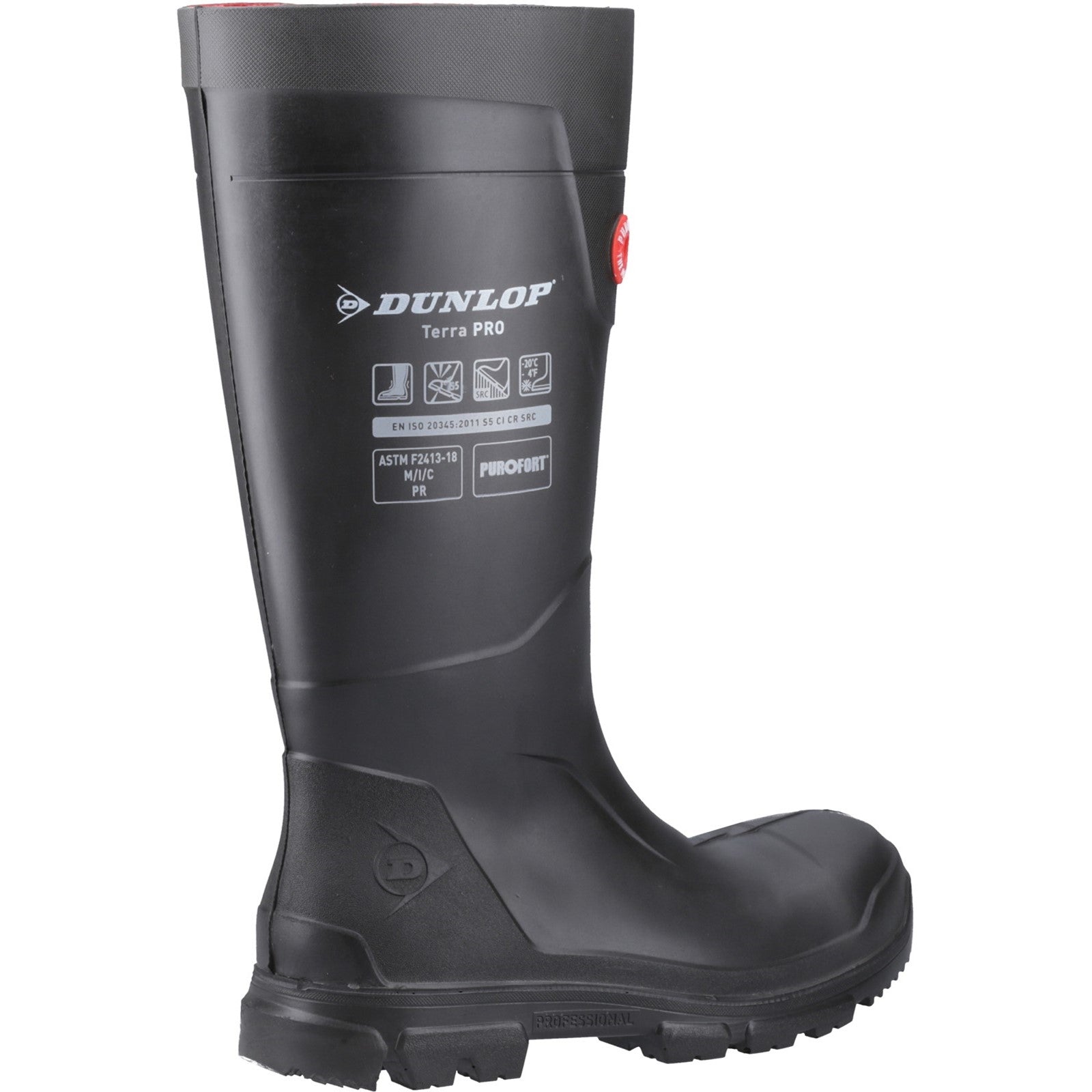 Dunlop Men's TerraPro Full Safety Wellington