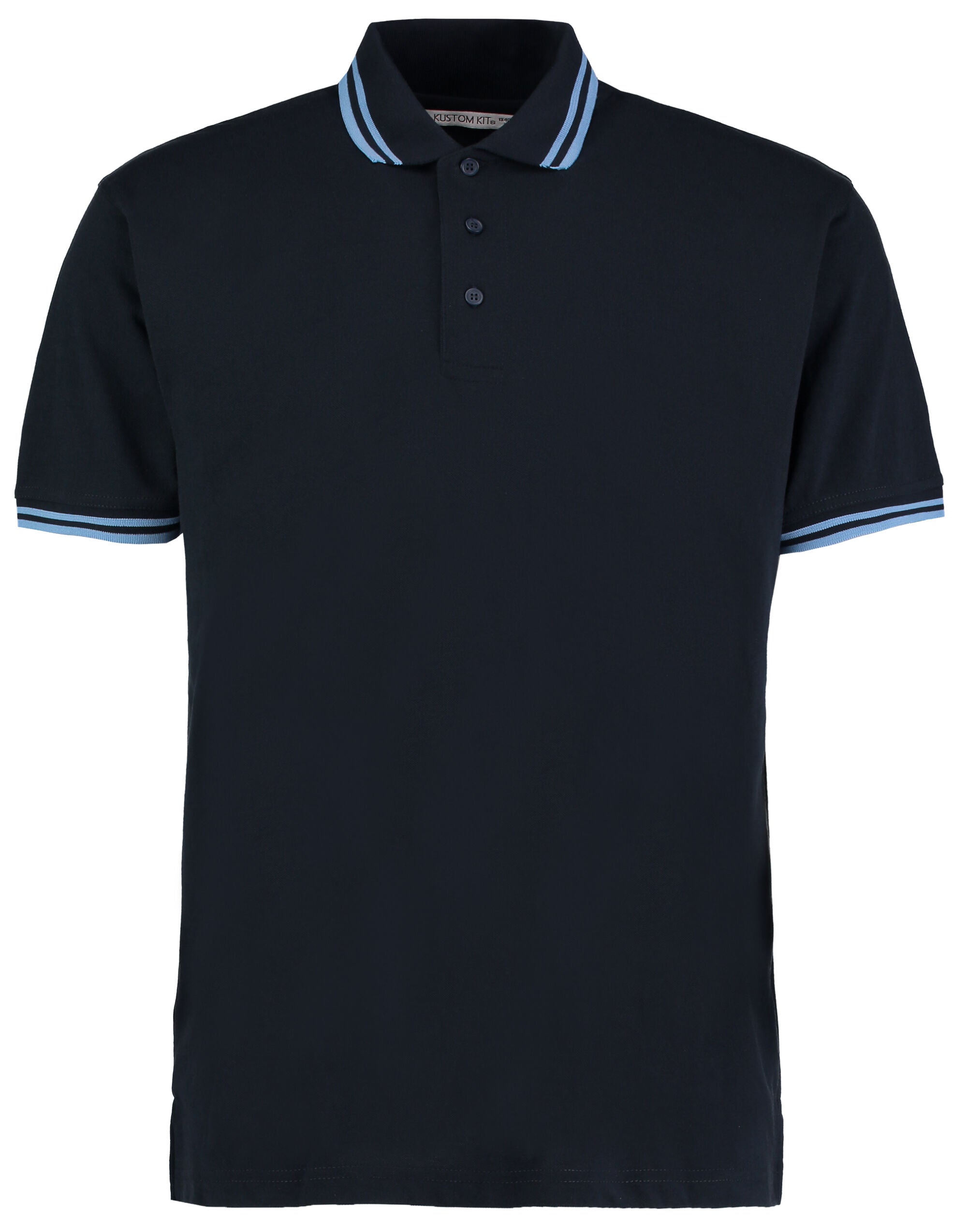 Kustom Kit Classic Tipped Collar Poloshirt KK409