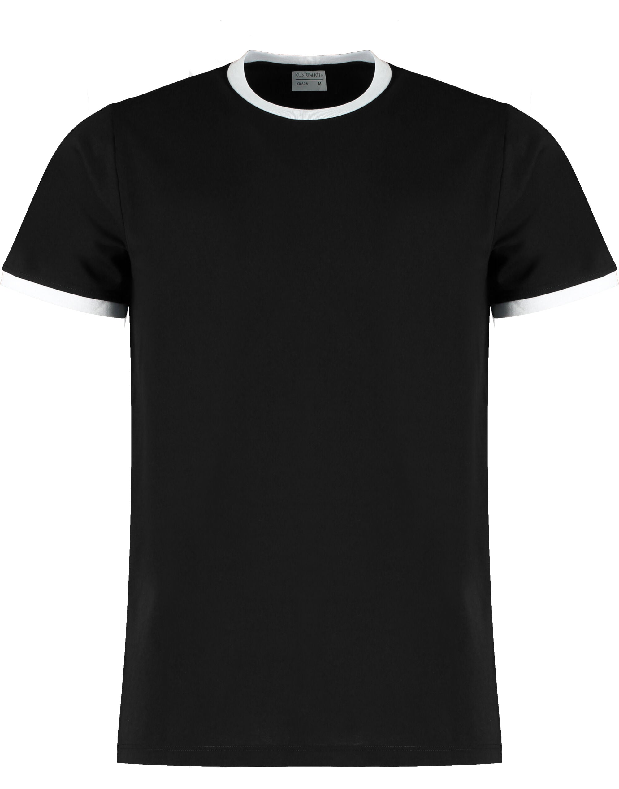 Kustom Kit Fashion Fit Ringer T-Shirt KK508