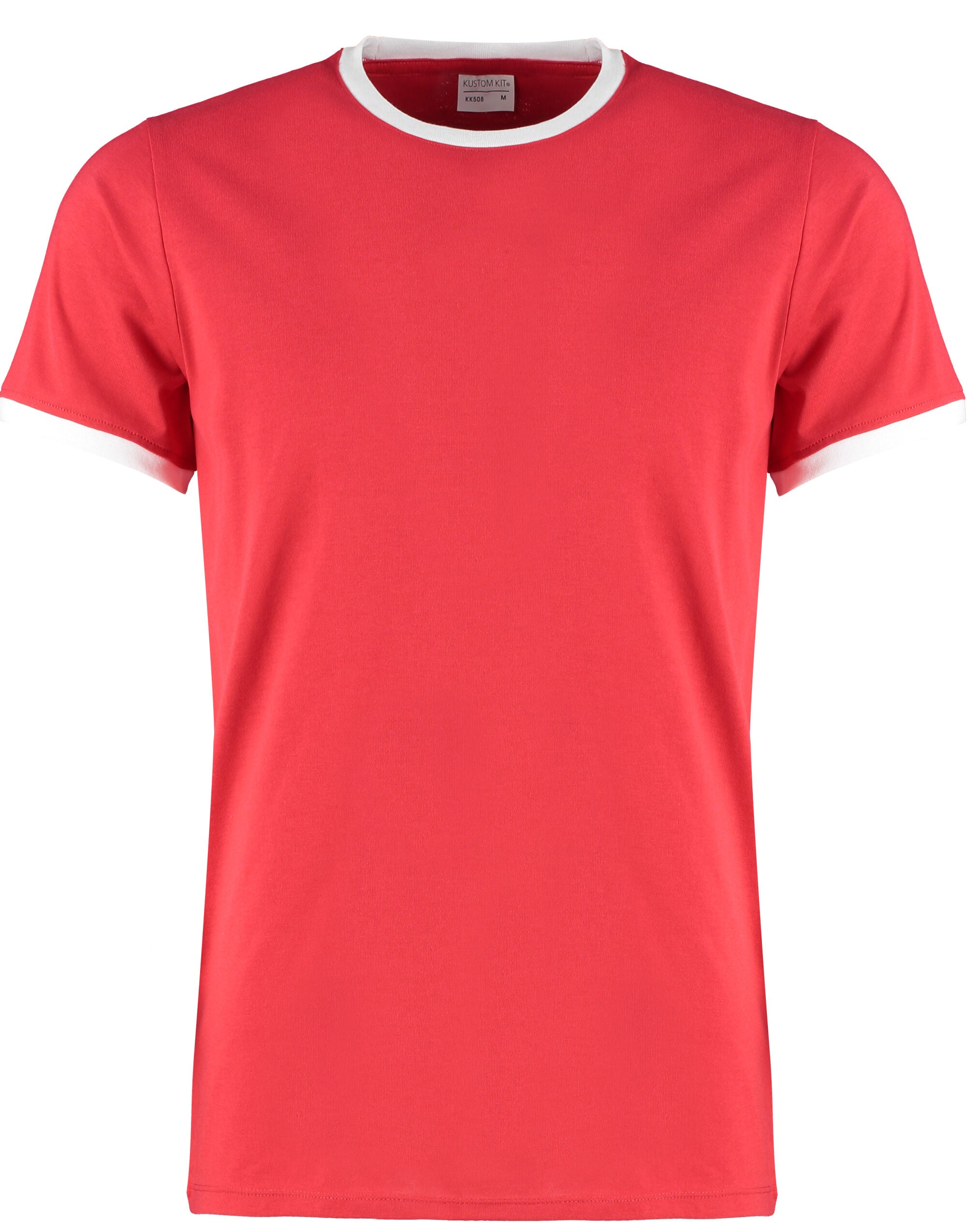 Kustom Kit Fashion Fit Ringer T-Shirt KK508
