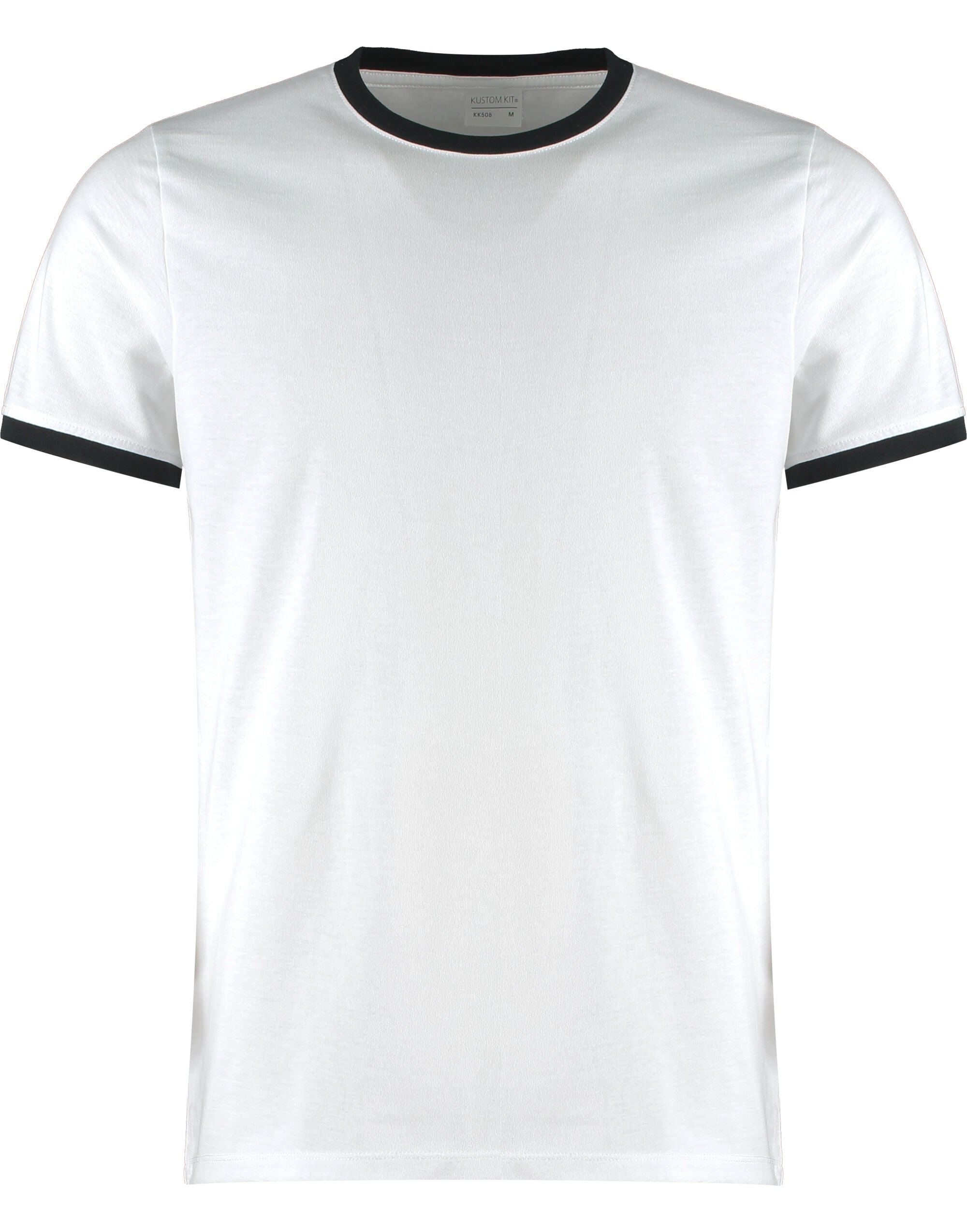 Kustom Kit Fashion Fit Ringer T-Shirt KK508