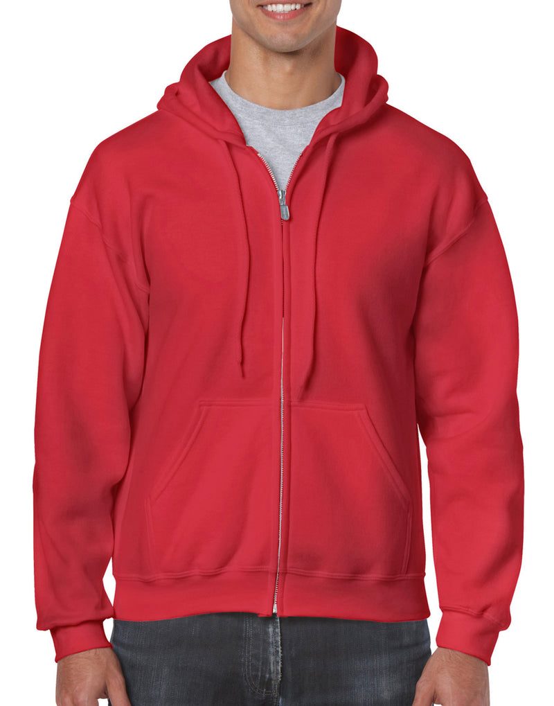Gildan Heavy Blend™ Adult Full Zip Hoodie Sweatshirt 18600