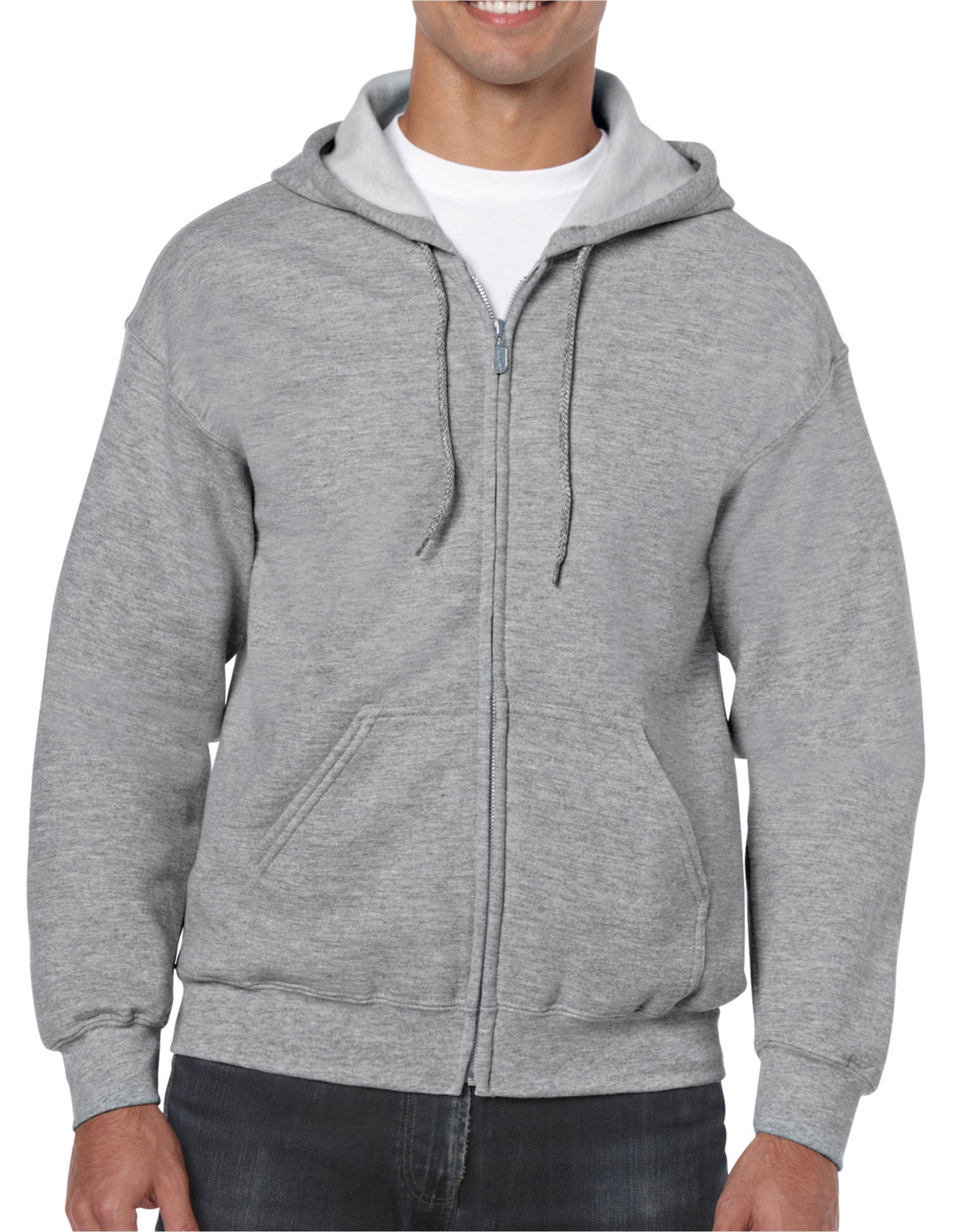 Gildan Heavy Blend™ Adult Full Zip Hoodie Sweatshirt 18600