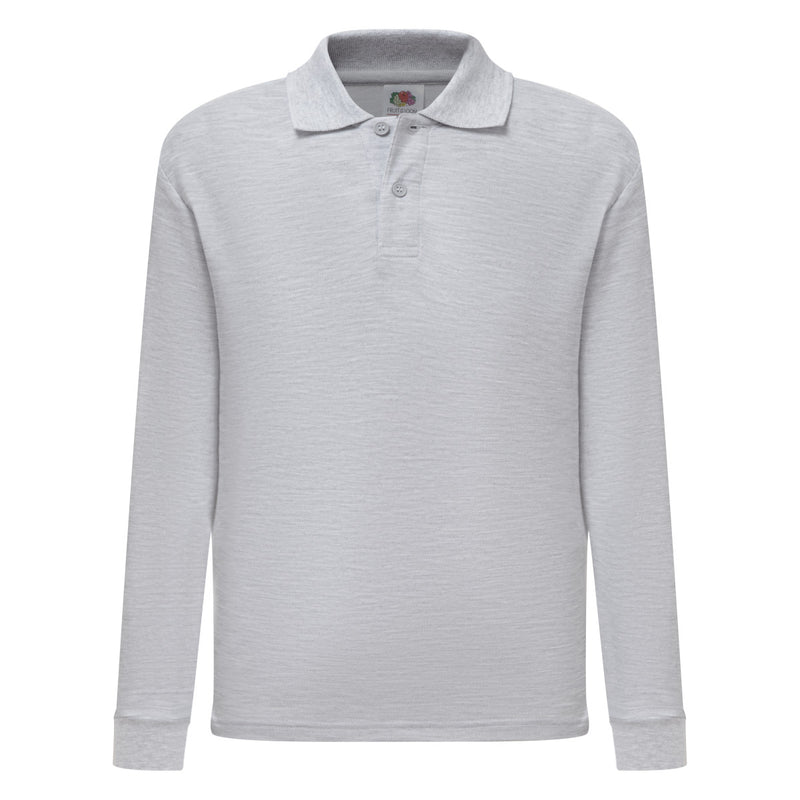 FOTL Kid's 65/35 Long Sleeve Poloshirt 63201