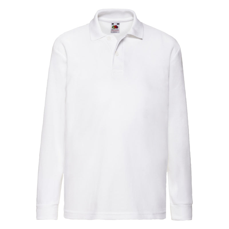 FOTL Kid's 65/35 Long Sleeve Poloshirt 63201