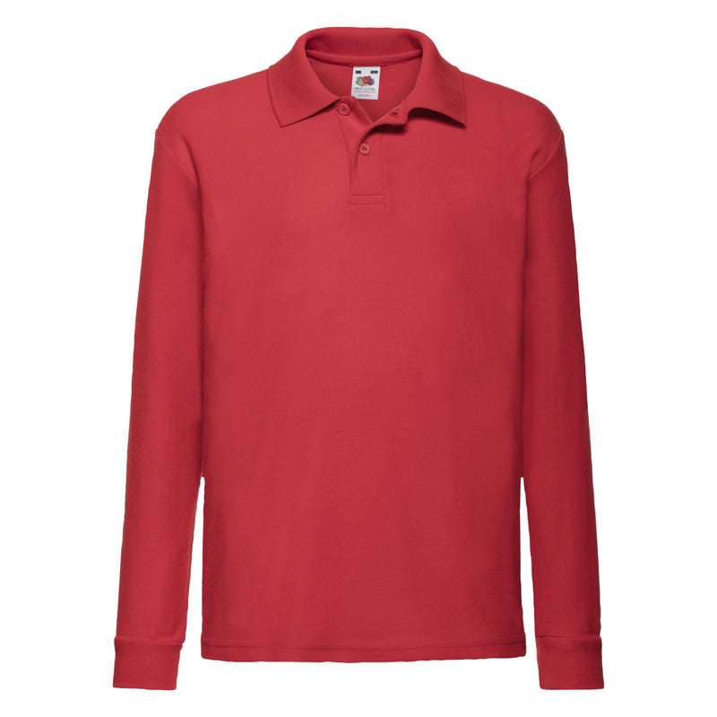 FOTL Kid's 65/35 Long Sleeve Poloshirt 63201