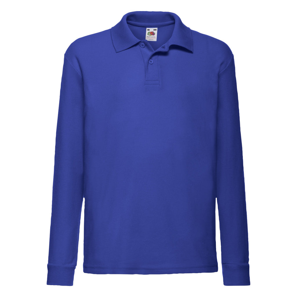 FOTL Kid's 65/35 Long Sleeve Poloshirt 63201