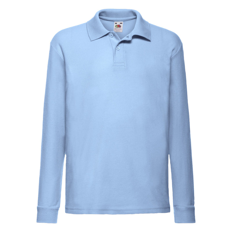 FOTL Kid's 65/35 Long Sleeve Poloshirt 63201