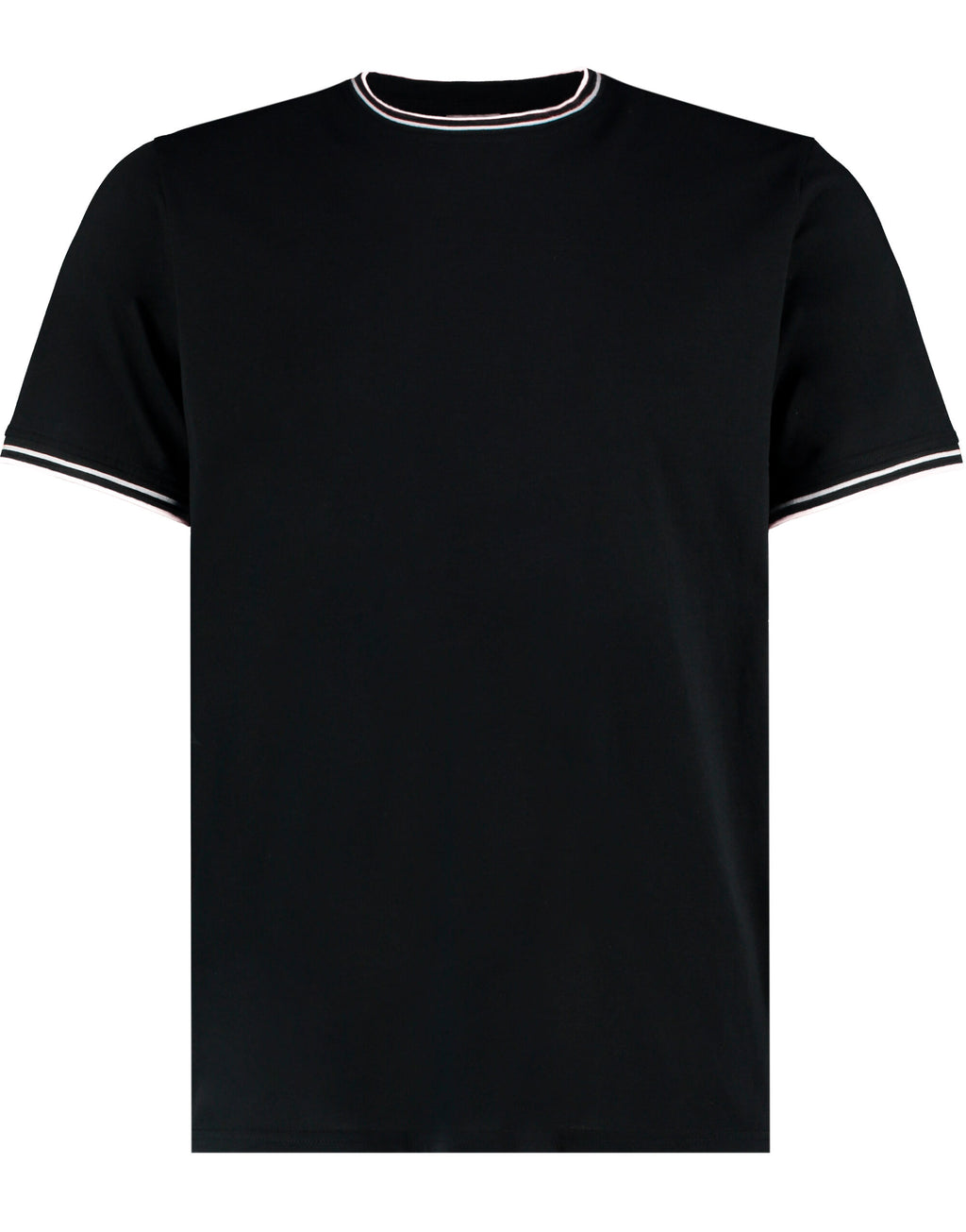 Kustom Kit Fashion Fit Tipped T-Shirt KK519