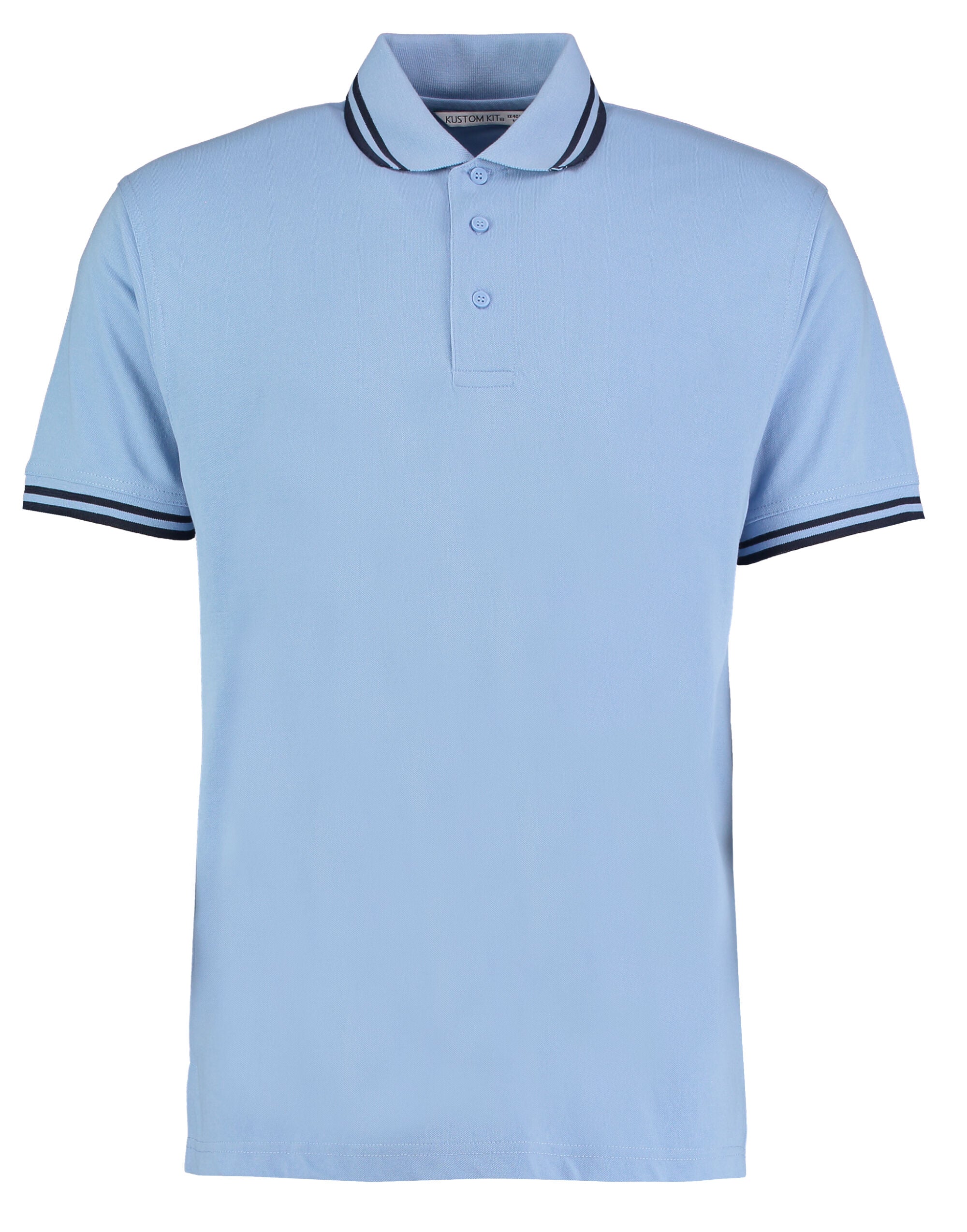 Kustom Kit Classic Tipped Collar Poloshirt KK409