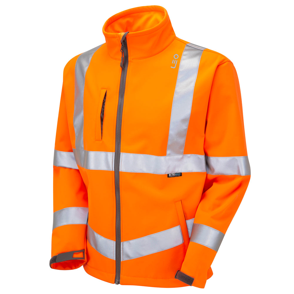 LEO BUCKLAND  Hi-Vis Softshell Jacket