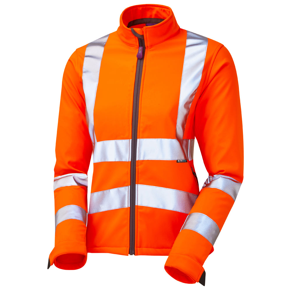 LEO HONEYWELL  Womens Hi-Vis Softshell Jacket