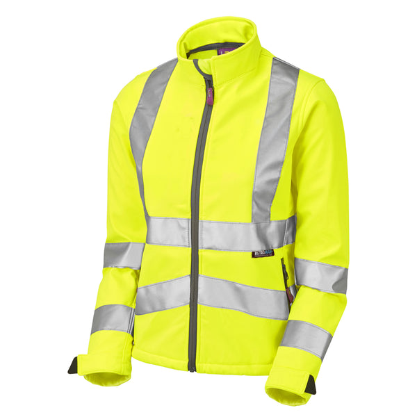 LEO HONEYWELL  Womens Hi-Vis Softshell Jacket