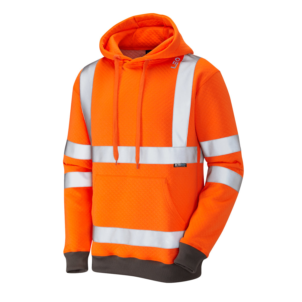 LEO GOODLEIGH EN  Hooded Hi-Vis Sweatshirt