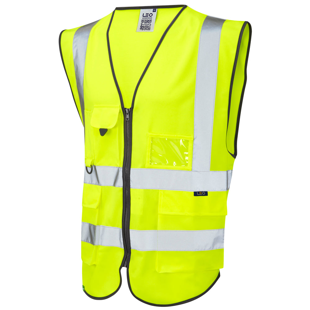 LEO LYNTON  Superior Hi-Vis Waistcoat Vest