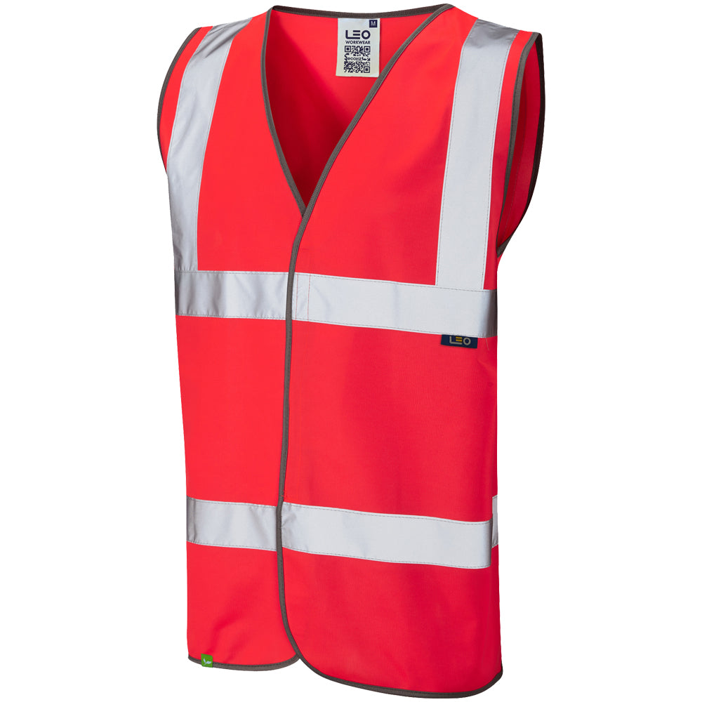 LEO TARKA  Hi-Vis Waistcoat Vest